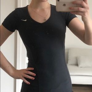 Nike dry fit exercise top Y2K Dark gray graphite